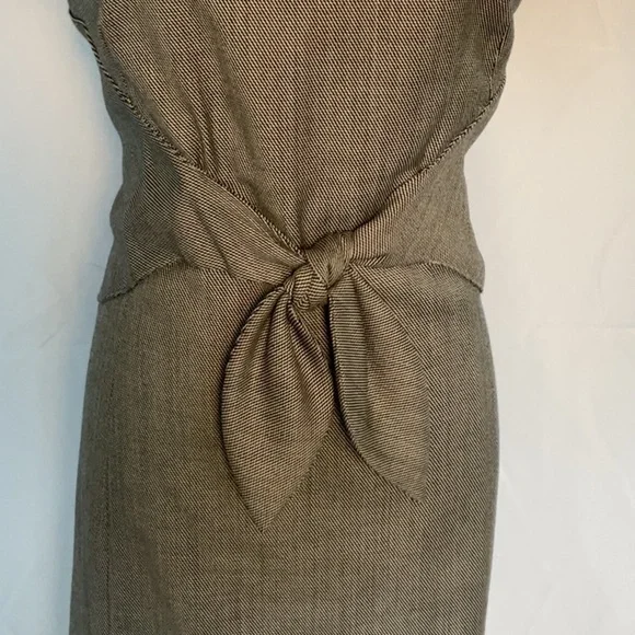 Armani gray patterned dress size 12 - Picture 2 of 5